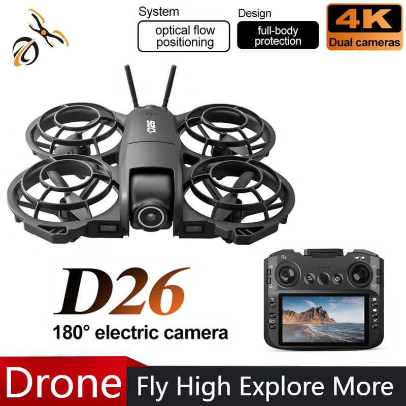 Drone Camera Hd - طائرة بدون طيار D26 بدقة 4K