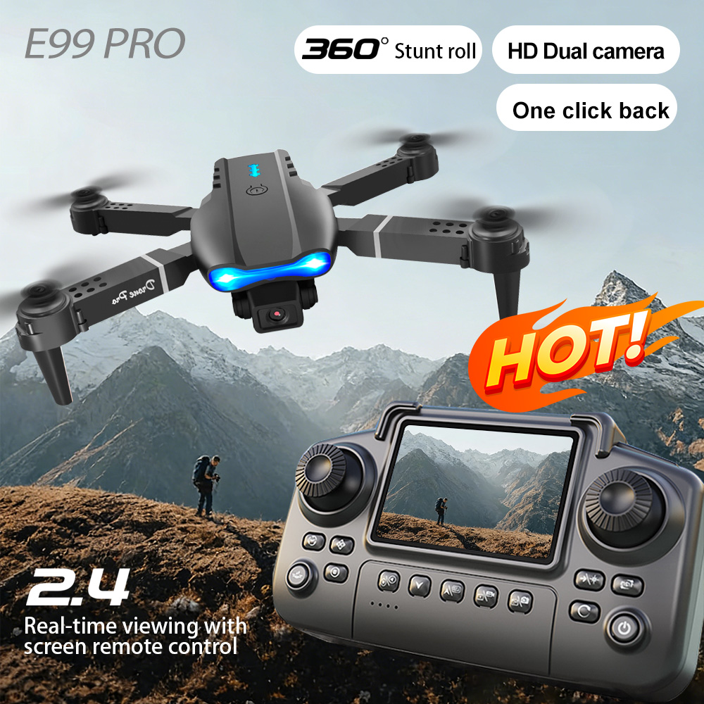 Drone Camera Wide Angle - طائرة بدون طيار مزودة بعدستين قابلة