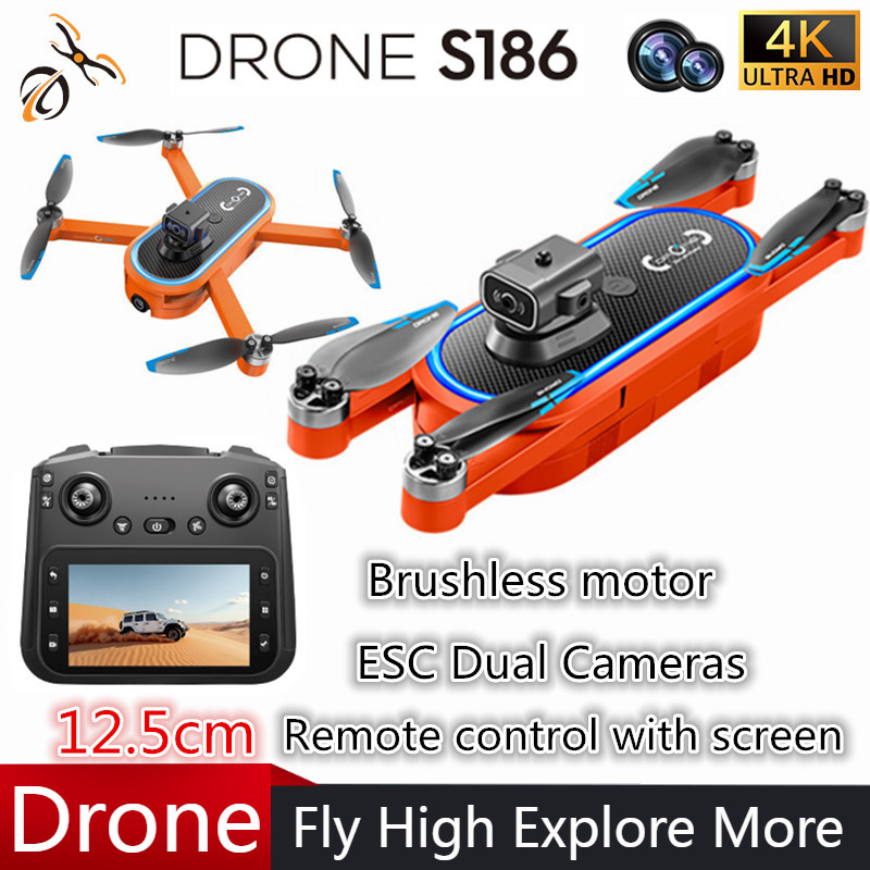 2025 S186 الطائرة بدون طيار ال - مراجعة Drone Camera Hd وسعره