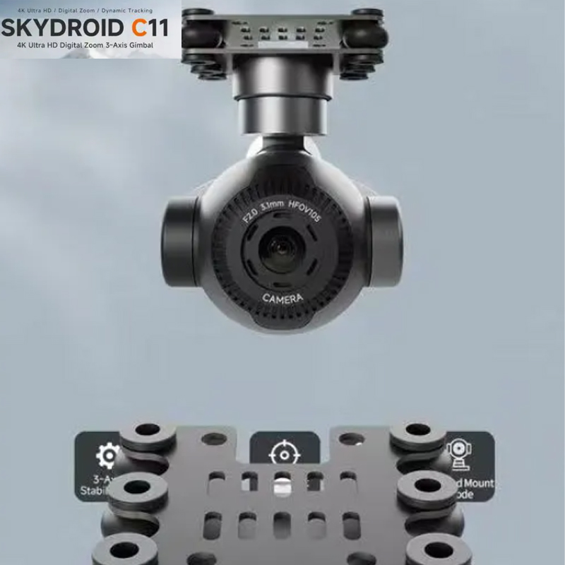 كاميرا سكاي درويد C11 بدقة 4K  - مراجعة Drone Camera Waterproof وسعره