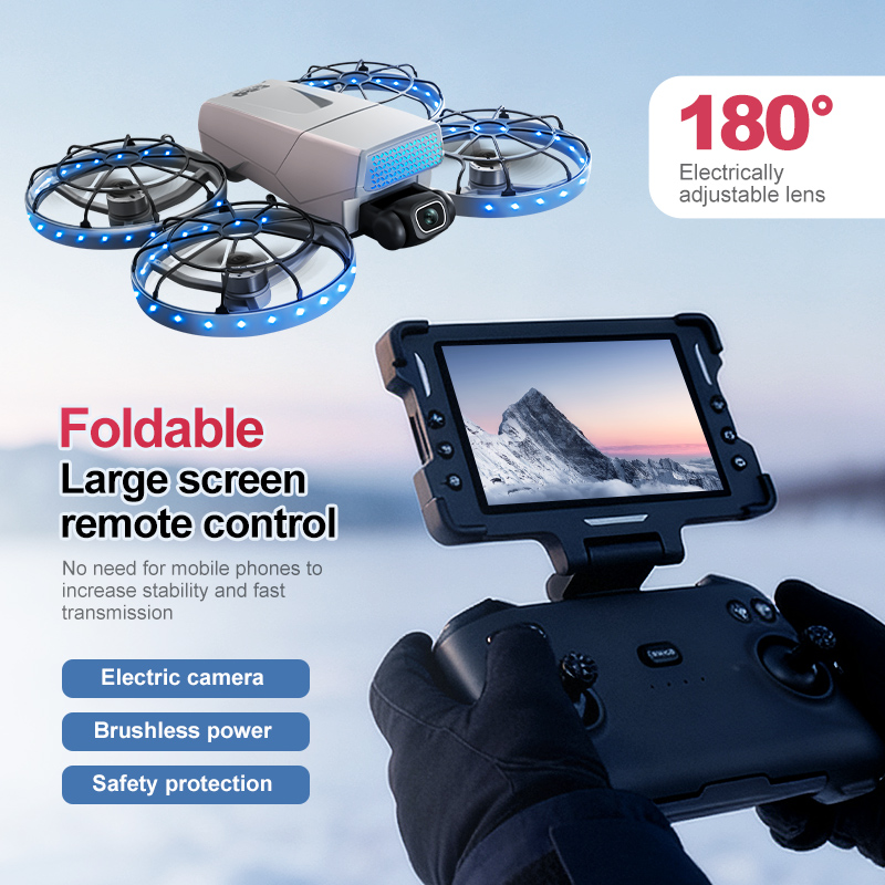 طائرة بدون طيار G63 جديدة مع ك - مراجعة Drone Camera Vlog وسعره
